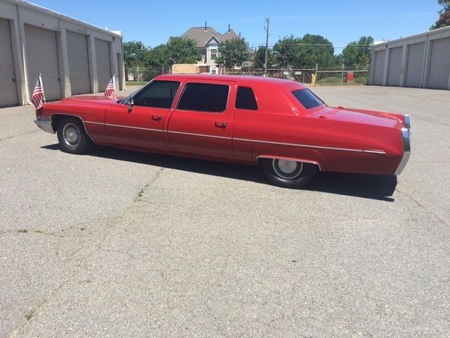 1971 cadillac series 75 fleetwood factory formal limousine