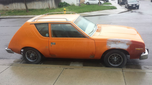 78 gremlin 258 (4.2l) 2 bbl, auto, power steering, air, am/fm, 117k