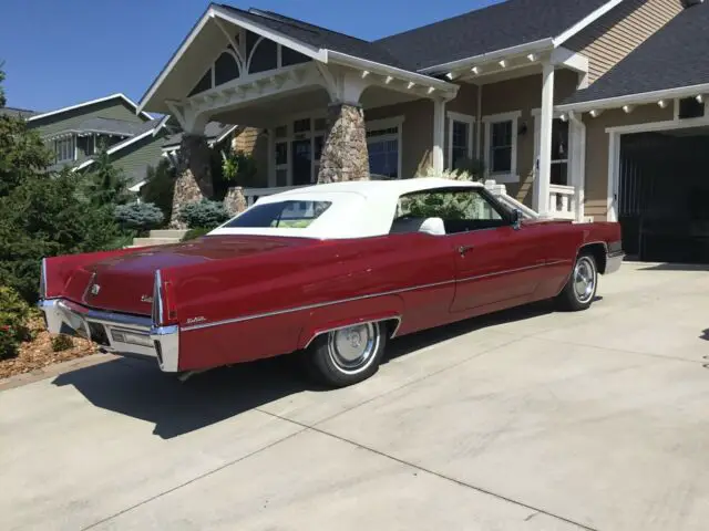 1970 cadillac deville convertible 72,000 original miles