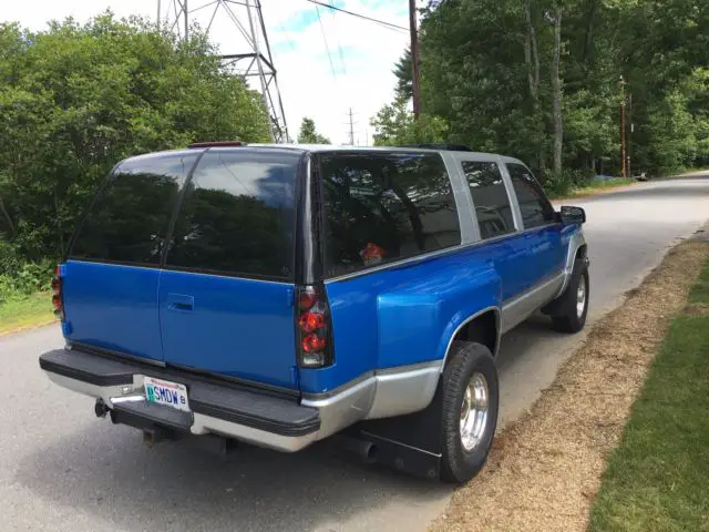 1994 suburban custom 2500 3500 6.5 turbo diesel 4x4 1 owner 99k dually only 1!