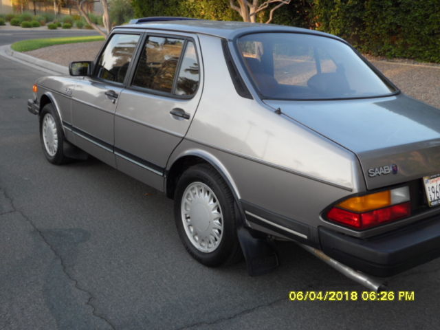 incredible preserved 900 turbo stick sedan/ rose quartz with bokara red leather