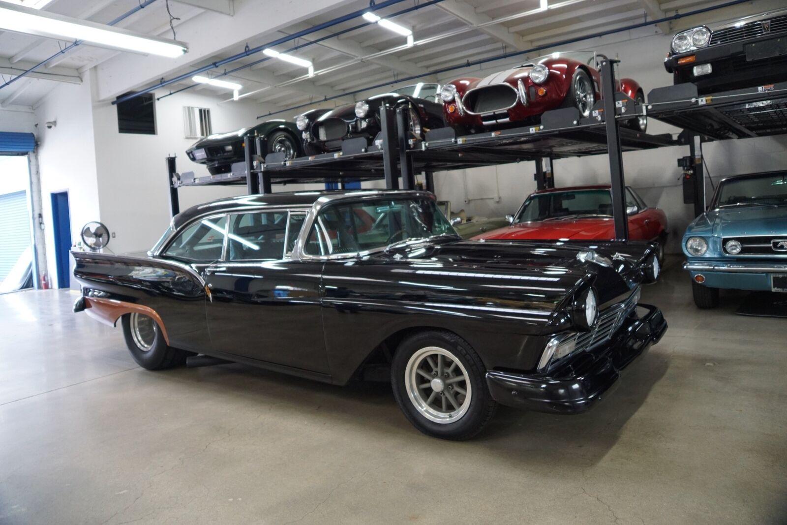 1957 ford fairlane 500 club victoria 2 door hardtop 428 v8 4 spd manual