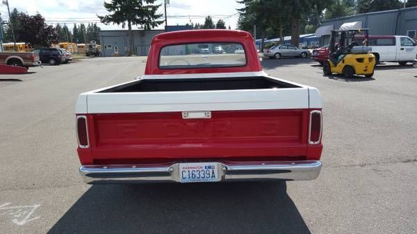 1965 ford f100 shortbed 429 top loader 4speed classic hot rod pickup truck