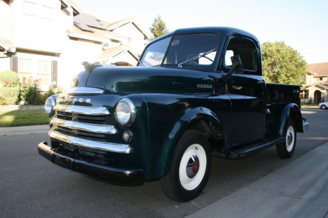 1949 dodge b1b 1/2 ton truck-1 owner california pickup-44,617 original miles