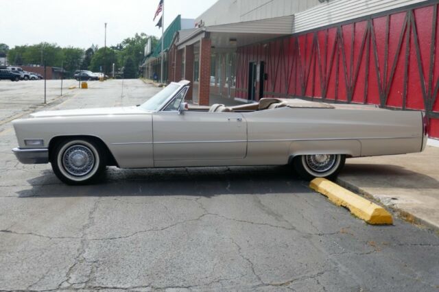 1968 cadillac deville, cream with 16,758 miles available now!