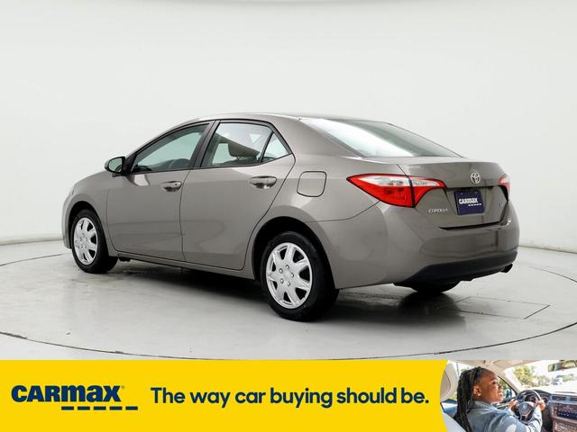 2015 toyota corolla le