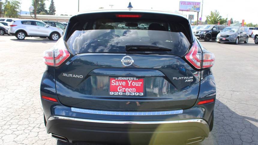 2017 nissan murano platinum