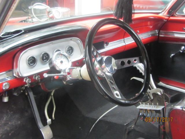 1963 ford falcon hardtop, 557 engine, straight axle, gasser