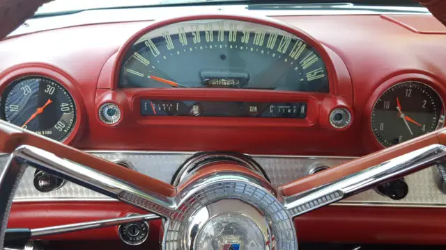1956 ford thunderbird hard top convertible restored