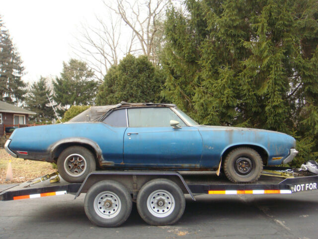 1972 oldsmobile cutlass convertible ac car