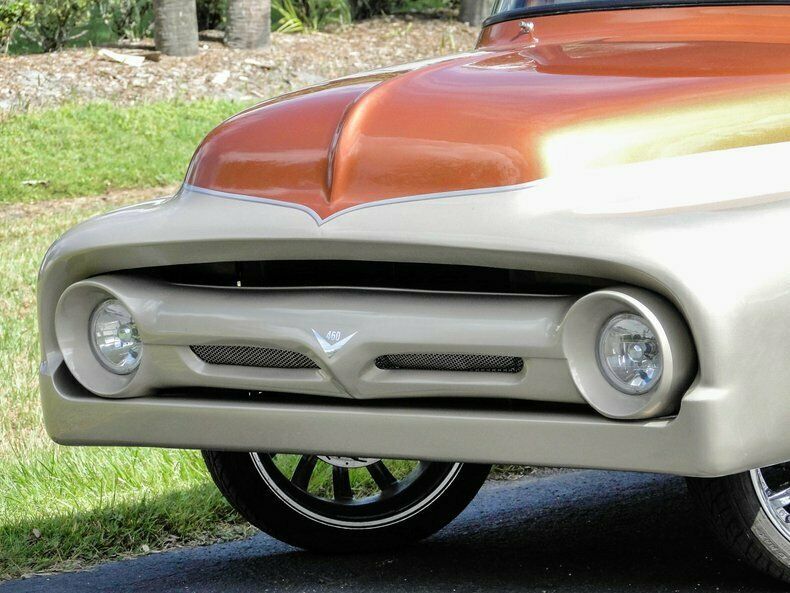 1956 fordf100pickuporange coppersurvivor classic car services llc