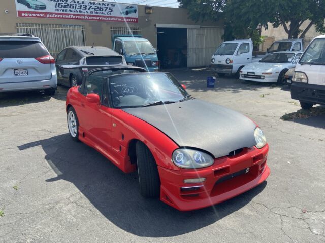 1992 suzuki cappuccino hardtop t-top targa convertible f6a turbo 660cc mt5