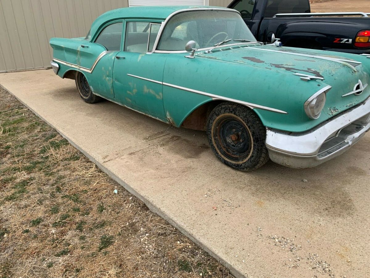 barn find 1957 oldsmobile 88