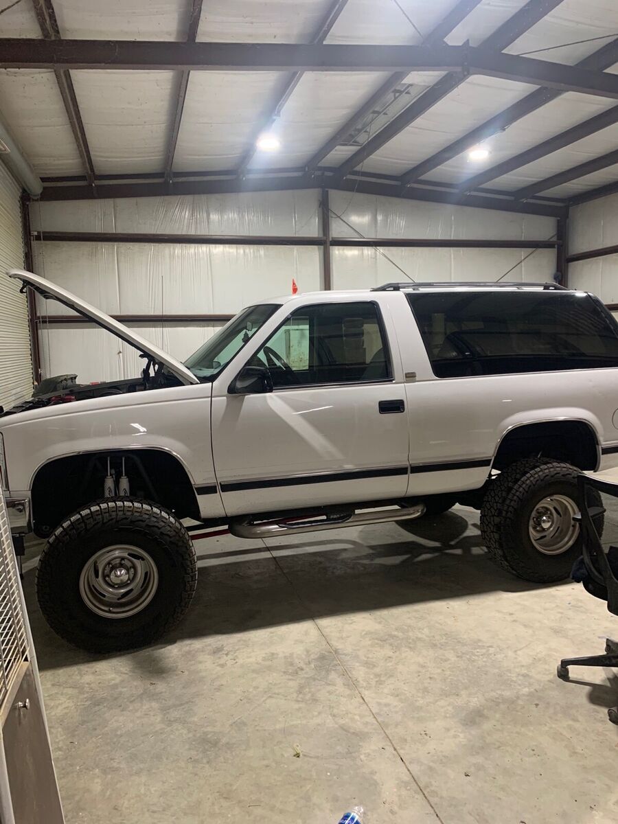 1993 chevrolet blazer suv white 4wd automatic k1500