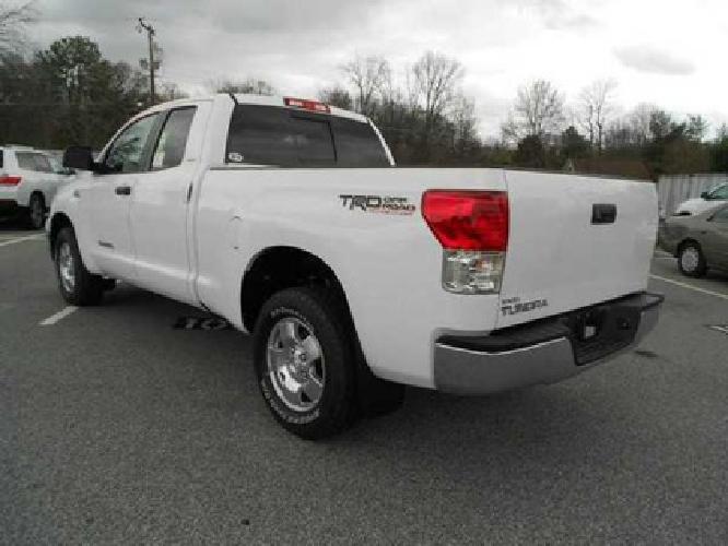 natural white new 2012 toyota tundra double cab sr5 trd 5.7l v8 2wd*save in greensboro, nc