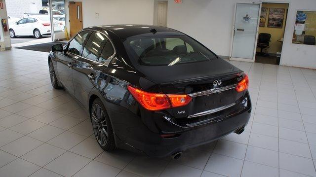 certified 2016 infiniti q50 red sport 400 hartford, ct 06120 for sale in hartford, connecticut