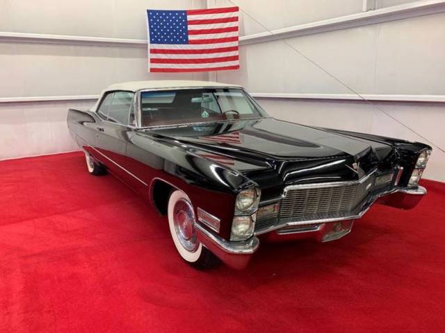 black cadillac deville convertible new tires new top