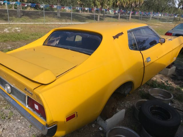 1972 ford mustang shell all original no accidents yellow gone in 60 seconds car