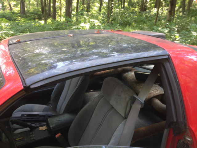 1986 camaro z28 t-top no body rust iroc - selling as a parts car