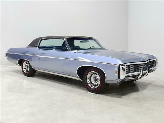 1969 chevrolet caprice sport coupe 86165 miles glacier blue coupe 396 cubic inch
