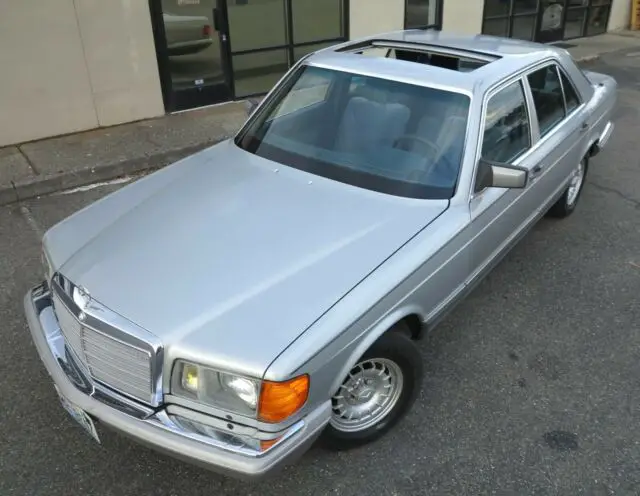 1984 mercedes benz 280se - rare euro-model w126; ready to drive anywhere !!