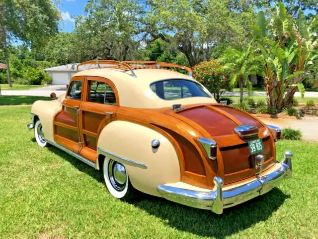 1947 chrysler town and country sedan woody