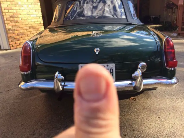 mgb roadster 1967, most collectable year with overdrive