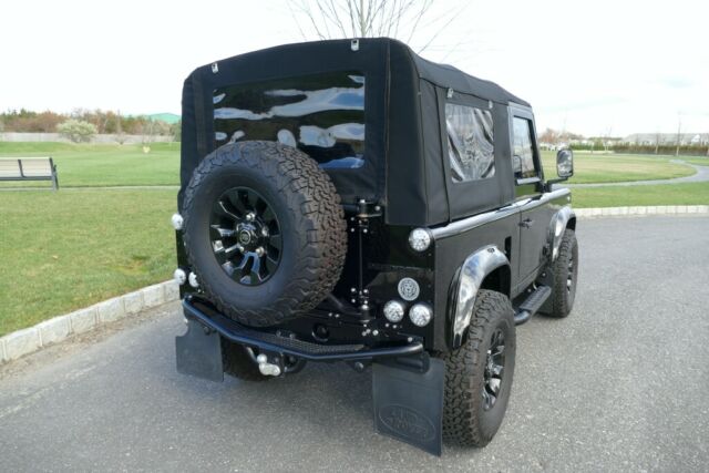 1987 land rover defender 90 with 1239 miles since restoration