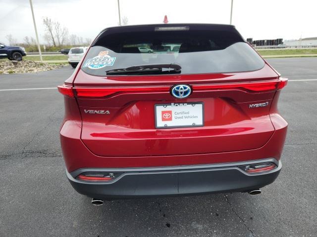 2021 toyota venza le