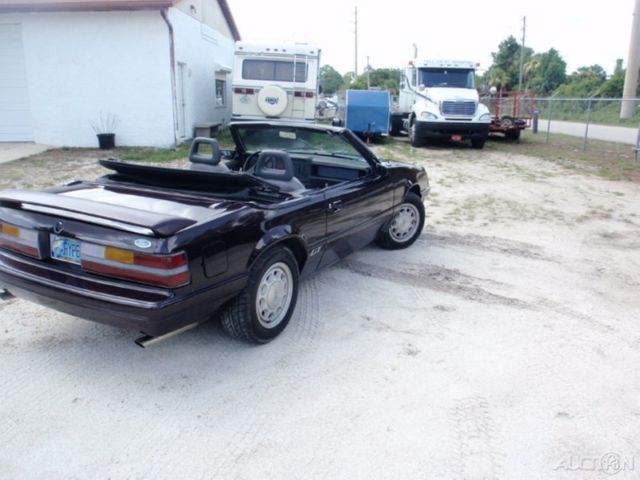 1985 gt convertable 5.0 5 speed cool paint!!! no reserve