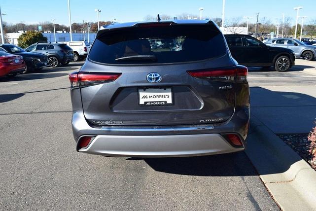 2021 toyota highlander hybrid platinum