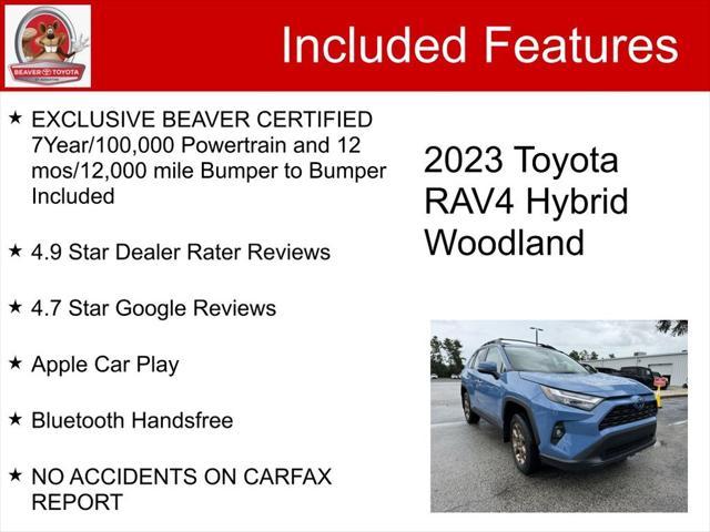 2023 toyota rav4 hybrid woodland edition