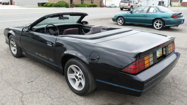 1989 iroc camaro convertible