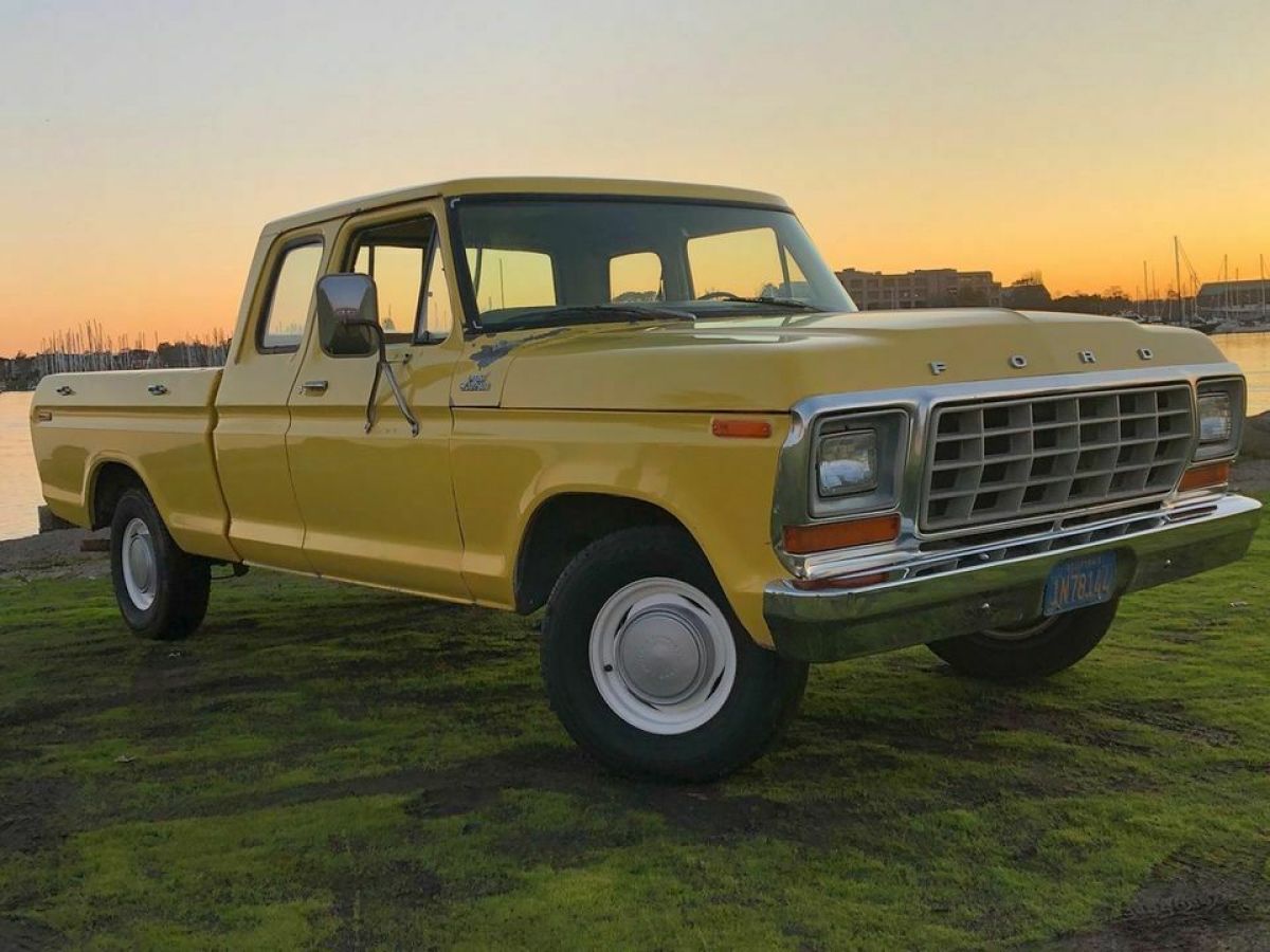 1979 ford f-150 super cab shortbed 1 of 36 paint/trim codes california barn find