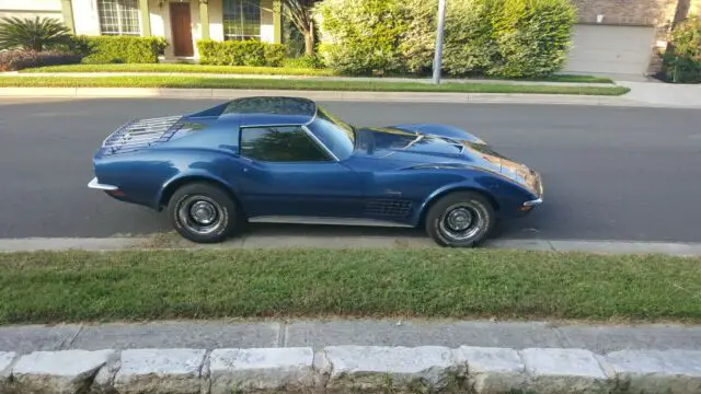 1971 coupe corvette - ls5 454 v8 manual