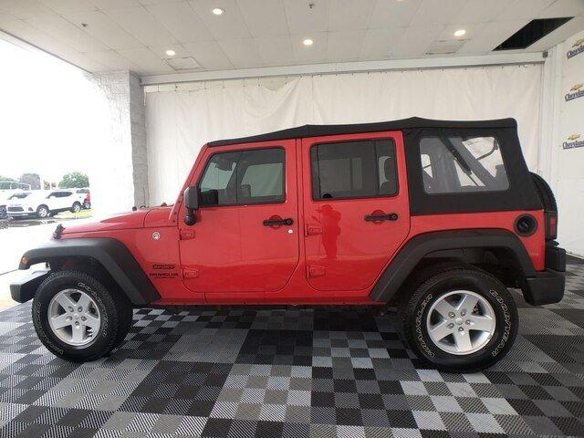 used 2016 jeep wrangler 4wd unlimited sport shreveport, la 71105 for sale in shreveport, louisiana