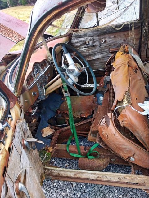 1948 pontiac silver streak wagon/complete car or parting out