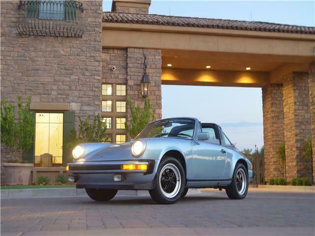 1979 porsche 911 targa 22,190 miles iris blue metallic 2-door 3.0 manual