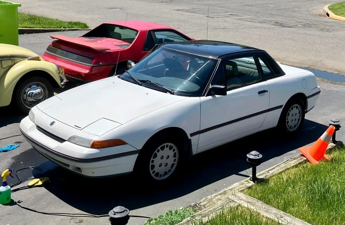 1991 mercury capri convertible 2-door 1.6 l