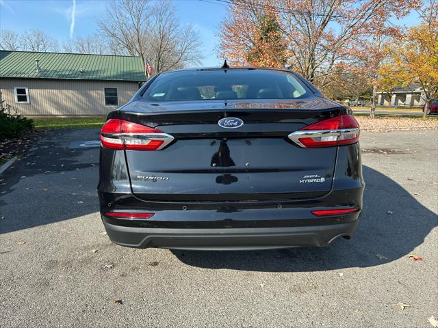 2019 ford fusion hybrid sel