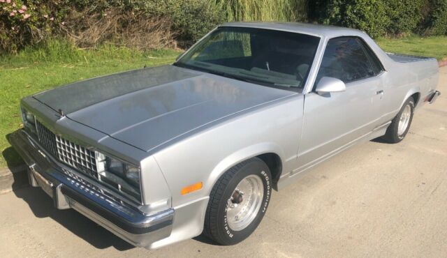 1986 el camino beautiful v8 silver san diego drive home no reaerve