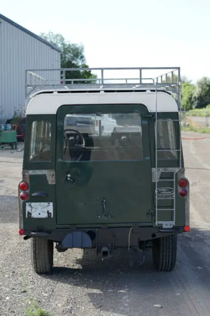 1964 land rover series 109 restoration project . new engine