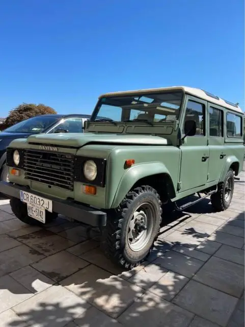 1987 land rover santana super 109, 4x4, 2.5 l 5 spd, 5 door hard top, restored