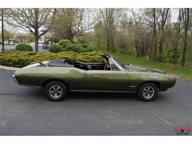 1968 pontiac gto in elkhart, indiana