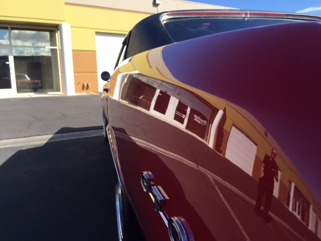 1967 pontiac gto red on black beauty!