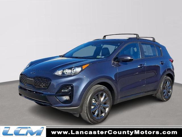 2022 kia sportage nightfall