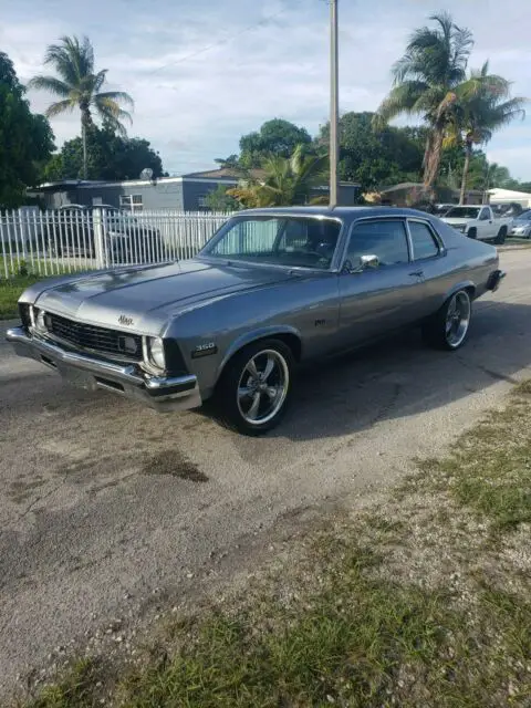 1973 chevrolet nova coupe new 17/20 riddler wheels 350 motor