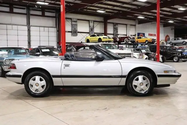 1990 buick reatta 66961 miles brilliant silver convertible 3.8l v6 automatic