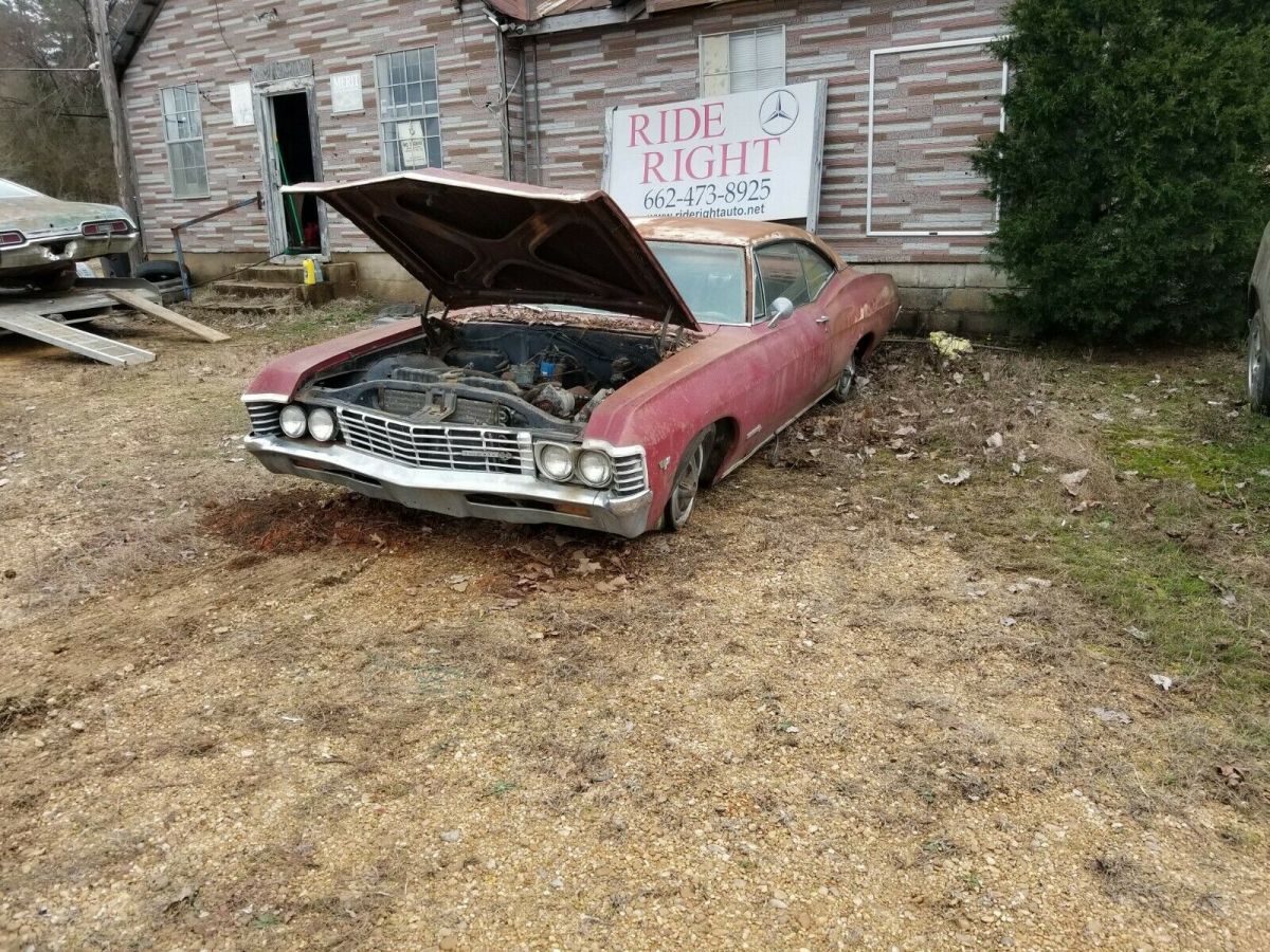 1967 chevrolet impala super sport "two cars"
