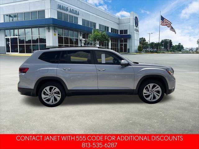 2022 volkswagen atlas 3.6l se w/technology